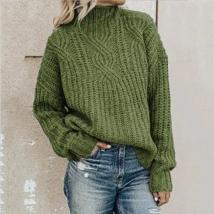 Curvy Chic Turtleneck Sweater