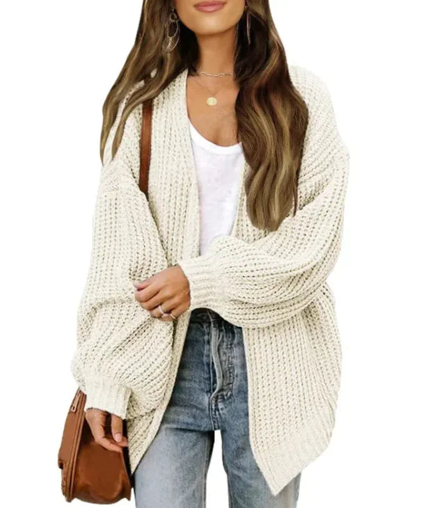 Loose Retro Sweater Coat Women&