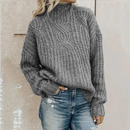 Curvy Chic Turtleneck Sweater