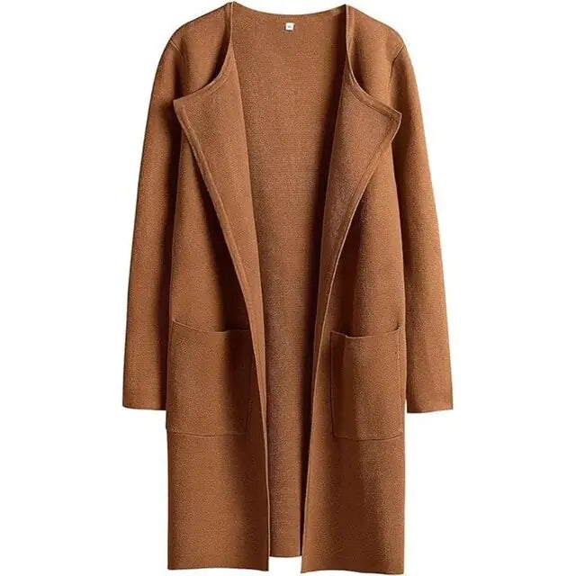 Chic Faux Woolen Coats