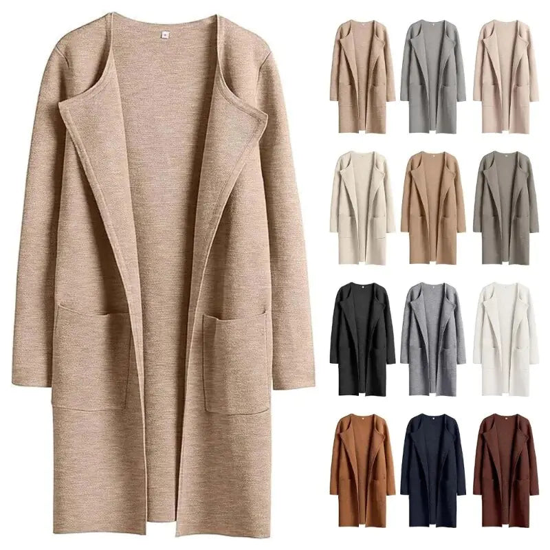 Chic Faux Woolen Coats