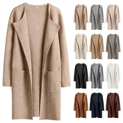 Chic Faux Woolen Coats