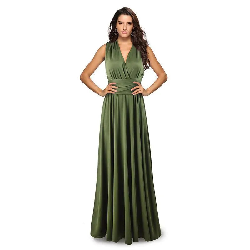 Convertible Maxi Club Dress