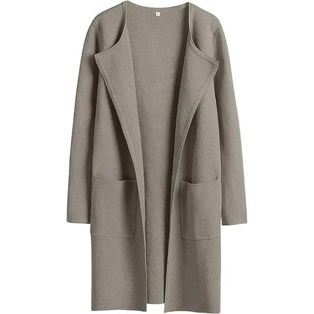 Chic Faux Woolen Coats