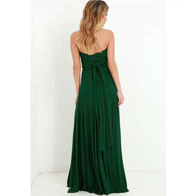 Convertible Maxi Club Dress