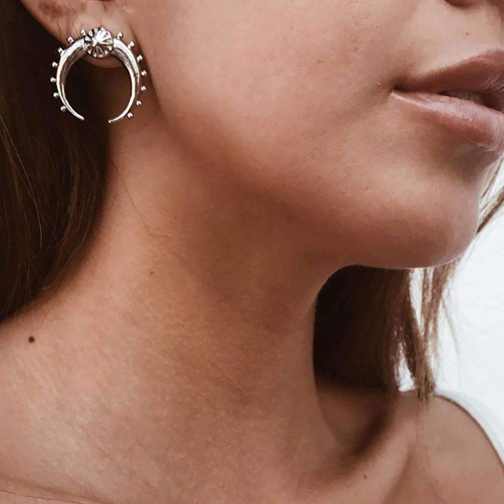 Crescent Moon Earrings