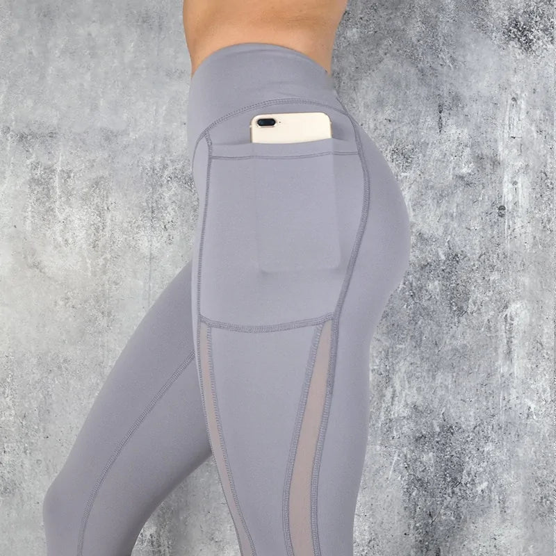 SVOKOR High Waist Pocket Leggings: Fashion Fitness Leggings for Women