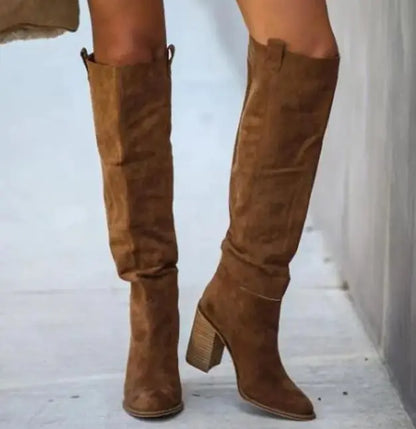 Over The Knee Heel Boots