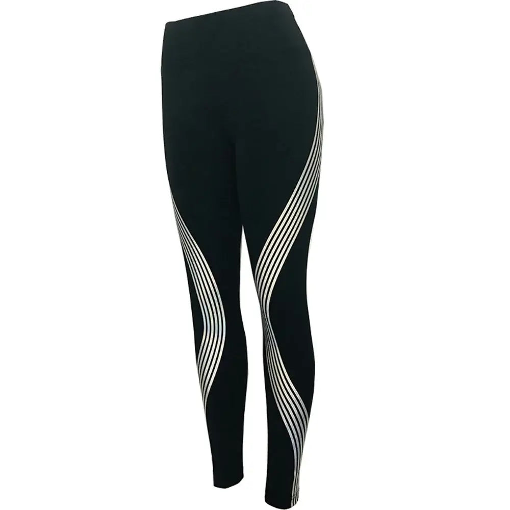 Rainbow Reflective Leggings For Women