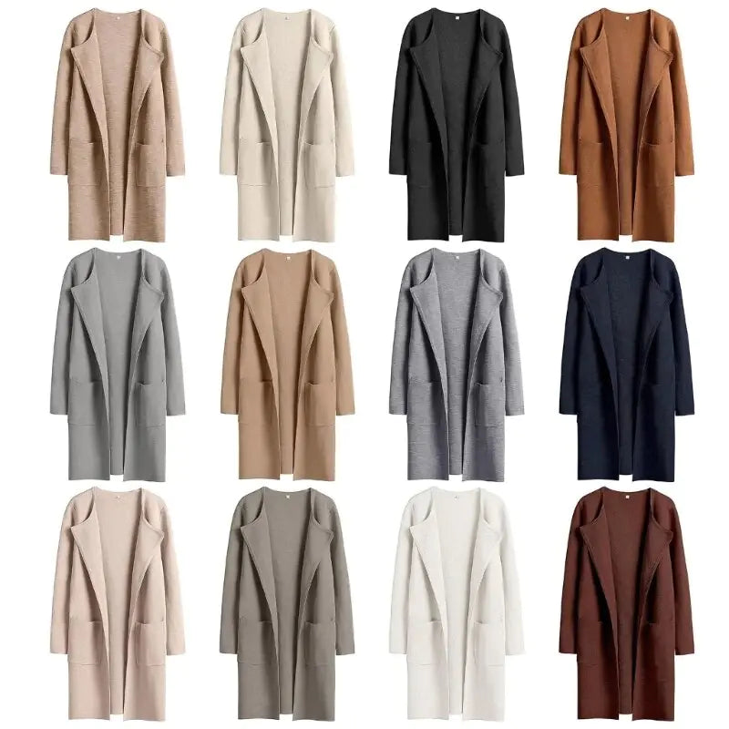 Chic Faux Woolen Coats