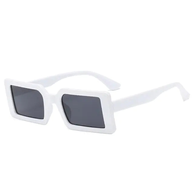 Rectangle Vintage Sunglasses UV400 Eyewear