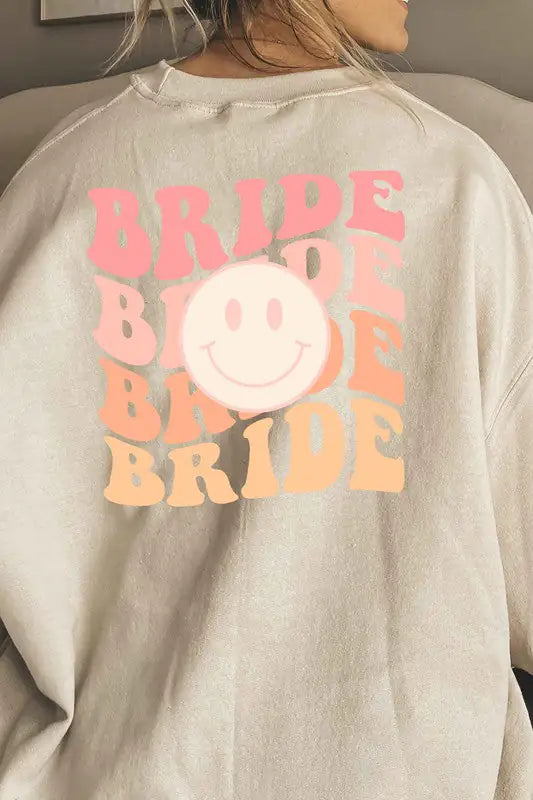 Plus Size Bride Graphic Sweatshirt