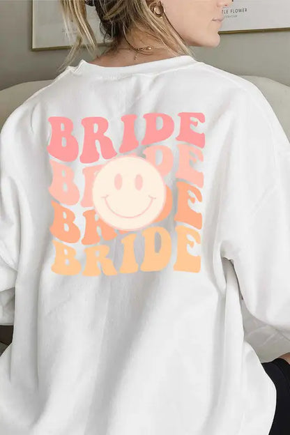 Plus Size Bride Graphic Sweatshirt