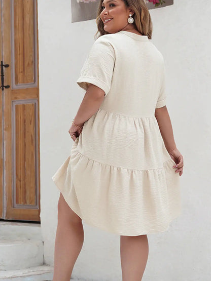 Curvy Comfort Midi Dress